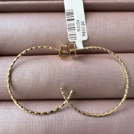 BRINCO ARGOLA TRANÇADO