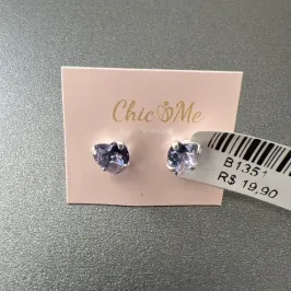 BRINCO CORAÇÃO PEDRA