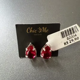 BRINCO GOTA ZIRCONIA