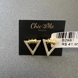 BRINCO TRIANGULO ZIRCONIAS