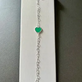 PULSEIRA CORAÇÃO MADREPEROLA