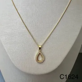 CORRENTE GOTA ZIRCONIAS