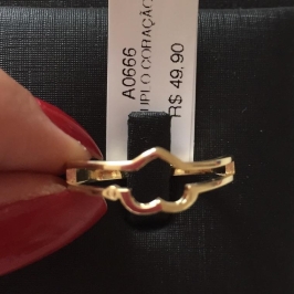 ANEL DUPLO CORAÇÃO