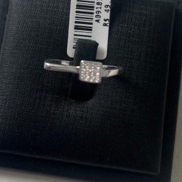 ANEL RETO QUADRADO ZIRCONIAS