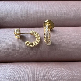 B3124 BRINCO ARGOLINHA ZIRCONIAS