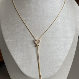 C1720 CORRENTE GRAVATINHA CORAÇÃO