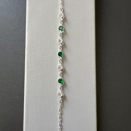 P1693 PULSEIRA PEDRAS ESMARALDA