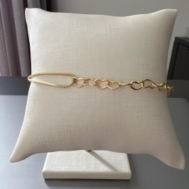 P1723 PULSEIRA CORAÇÕES VAZ VENEZIANA