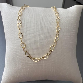 P1755 PULSEIRA CORAÇÕES VAZADO