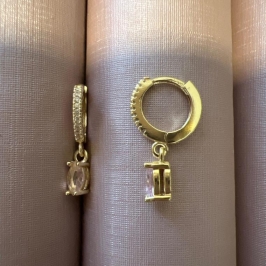 B3239 BRINCO ARGOLINHA PING ROSA