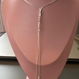 C1755 COLAR GRAVATINHA NAVETES