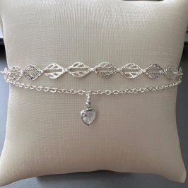 P1769 PULSEIRA DUPLA FOLHINHA COR