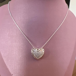 C1783 CORRENTE CORAÇÃO ZIRCONIAS