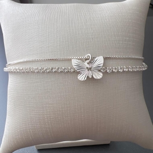 P1746 PULSEIRA DUPLA RIVIERA BORBOLETA