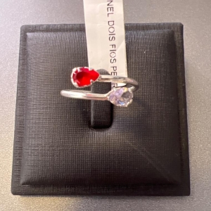 ANEL DOIS FIOS PEDRA