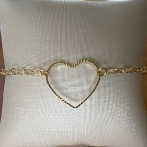 P1806 PULSEIRA CORAÇÃO VAZADO