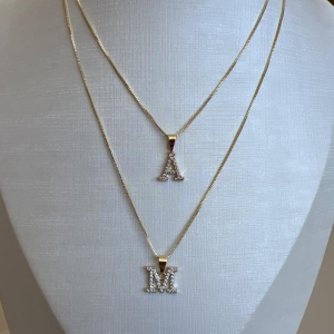 C1822 CORRENTE LETRA ZIRCONIA