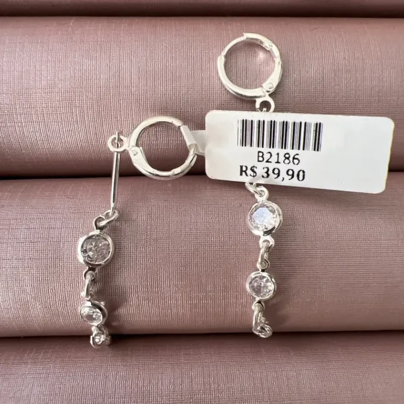 BRINCO ARGOLA FIO TRES PE