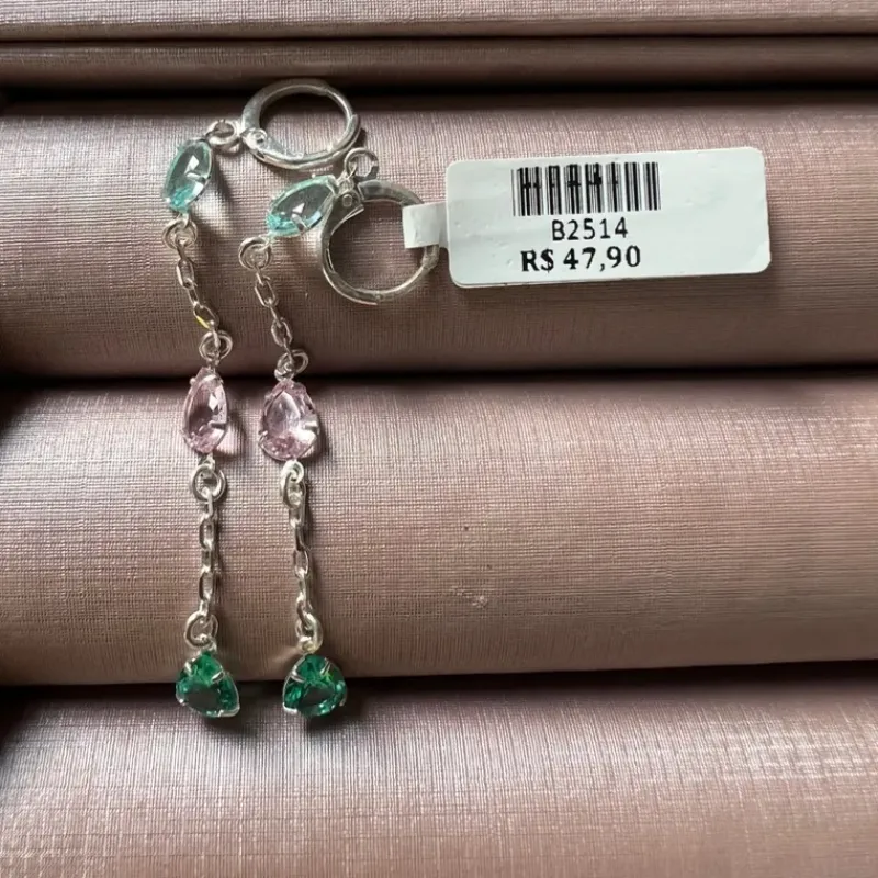 BRINCO ARGOLINHA GOSTAS COLOR