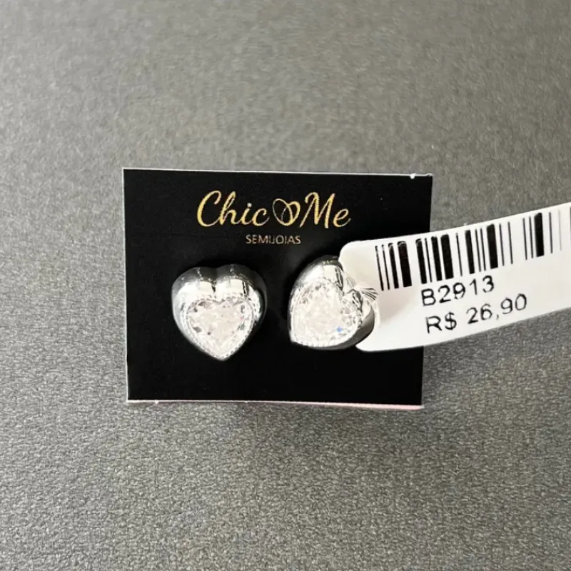 BRINCO CORAÇÃO PEDRA