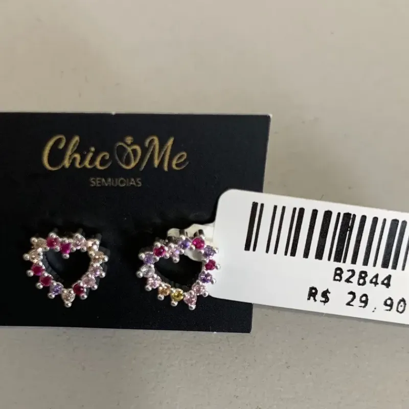 BRINCO CORAÇÃO ZIRC