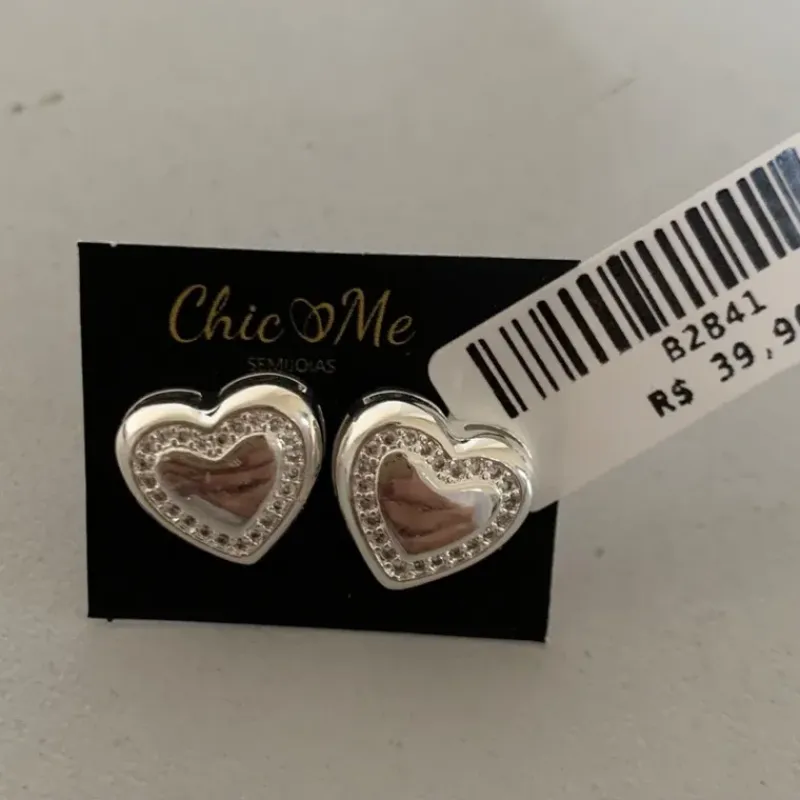 BRINCO CORAÇÃO ZIRCONIA