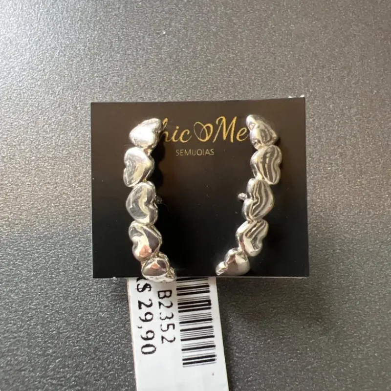 BRINCO EAR CUFF COR VAZ PEDRA