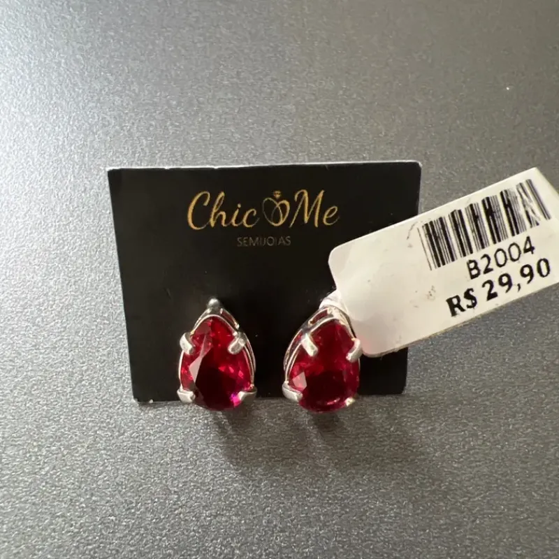 BRINCO GOTA ZIRCONIA