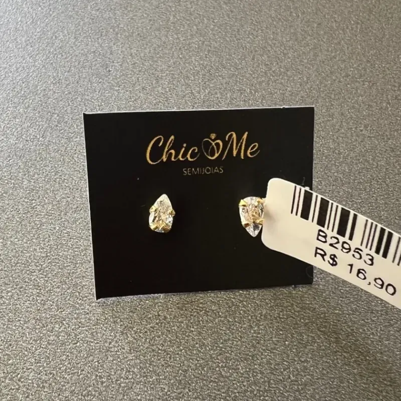 BRINCO GOTA ZIRCONIA