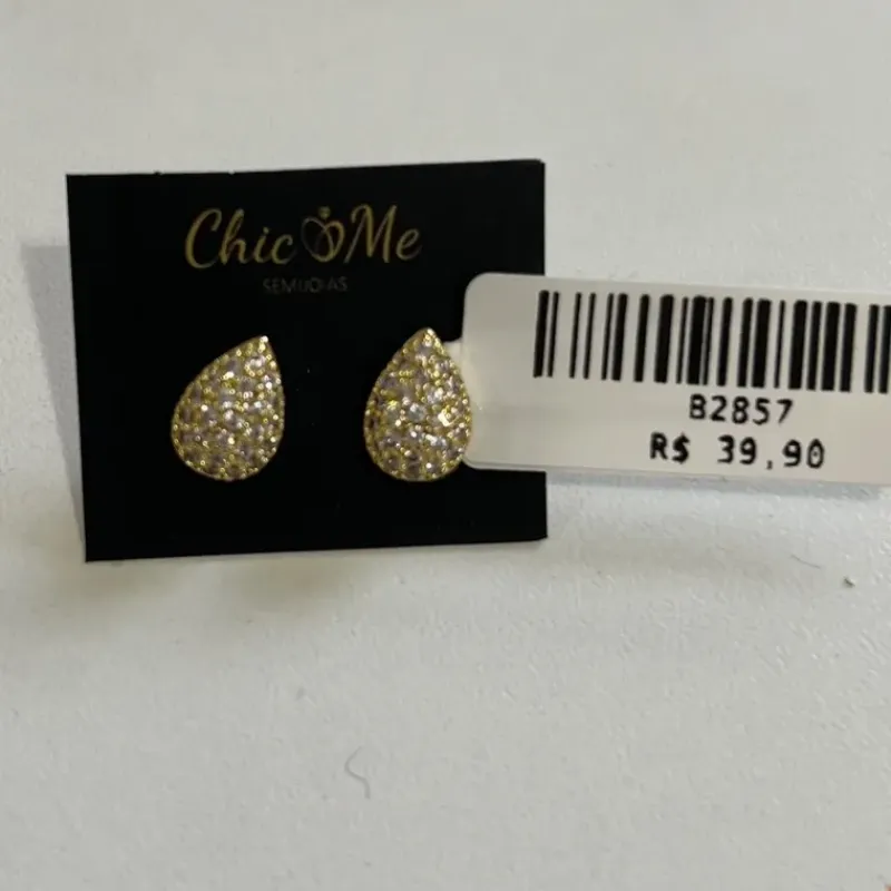 BRINCO GOTA ZIRCONIAS