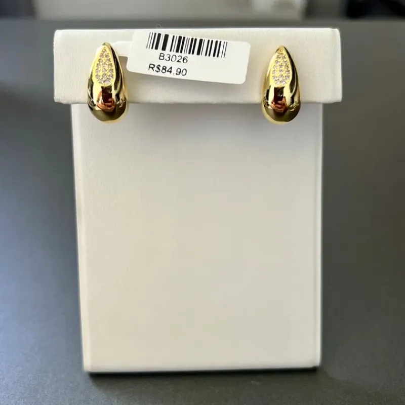 BRINCO GOTA ZIRCONIAS