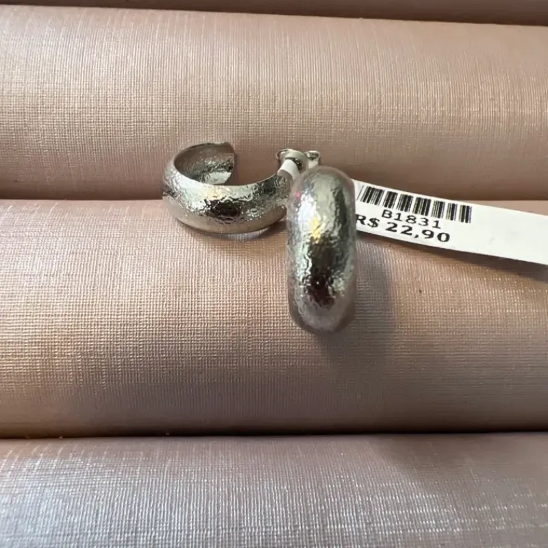 BRINCO MEIA ARGOLA FOSCA