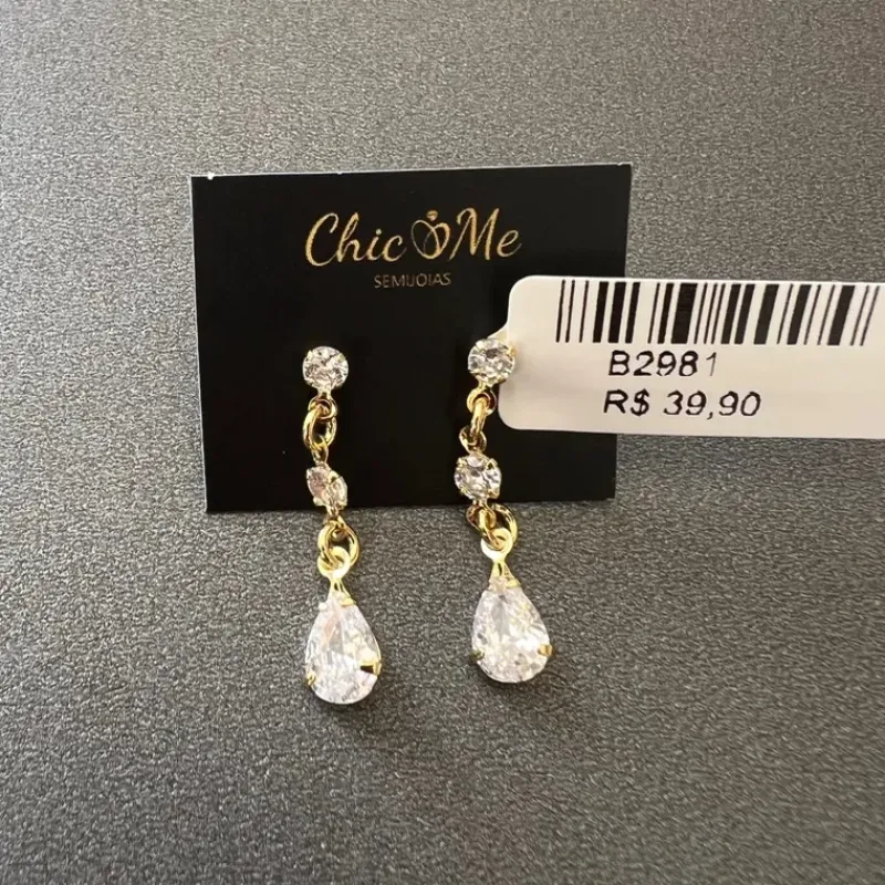 BRINCO  NAVETES ZIRCONIA