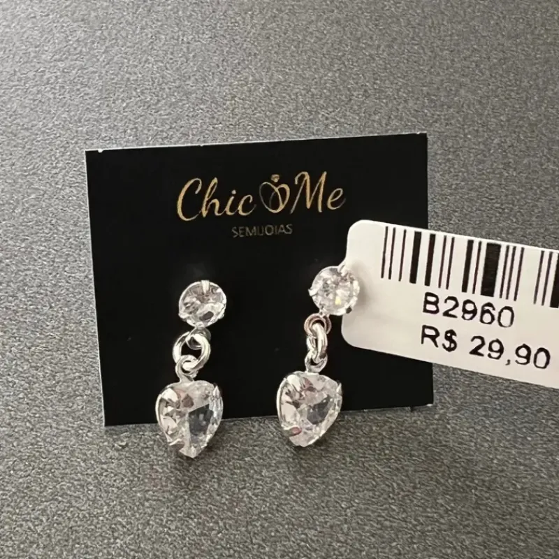 BRINCO PEDRA CORAÇÃO