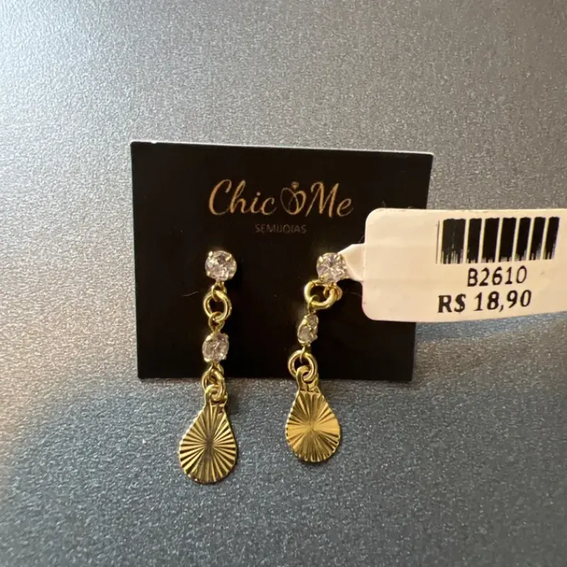 BRINCO PEDRA NAVETE VAZ