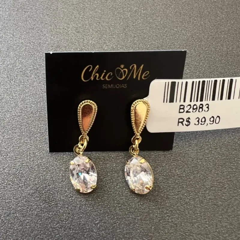 BRINCO PEDRA ZIRCONIA