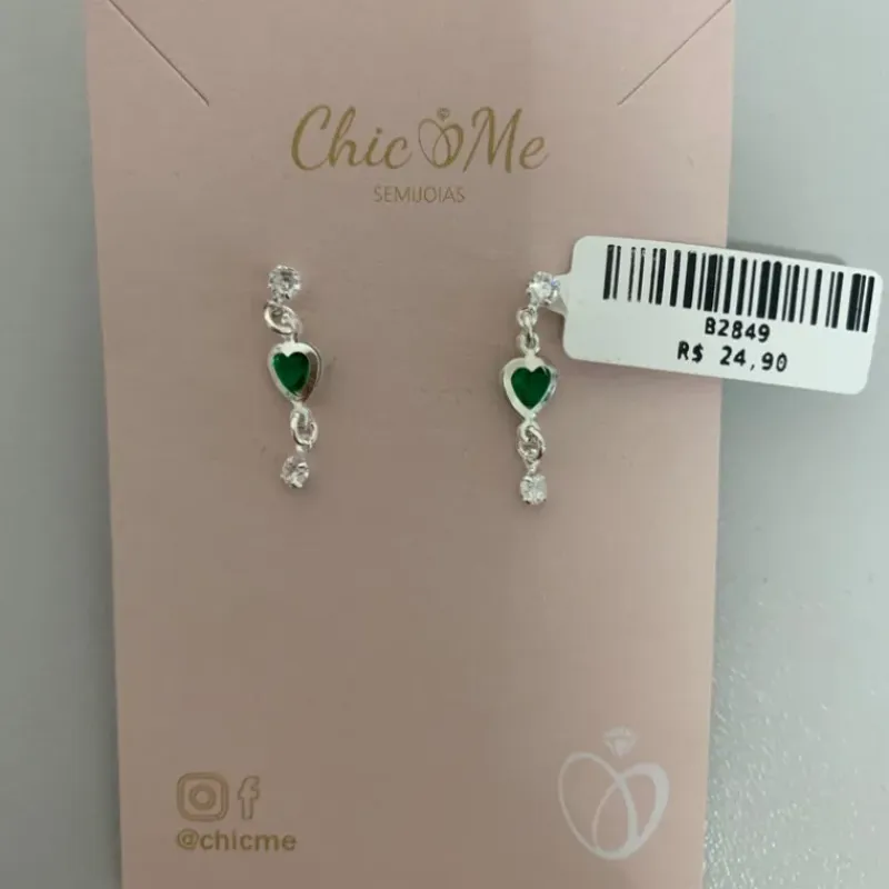 BRINCO PEDRAS CORAÇÃO