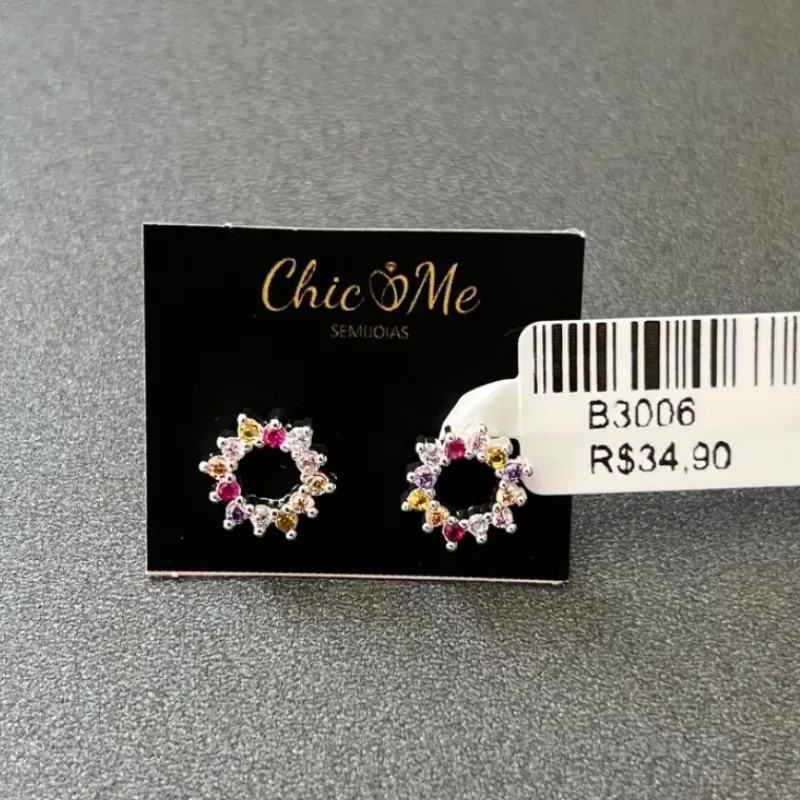 BRINCO  RED VAZ ZIRCONIAS