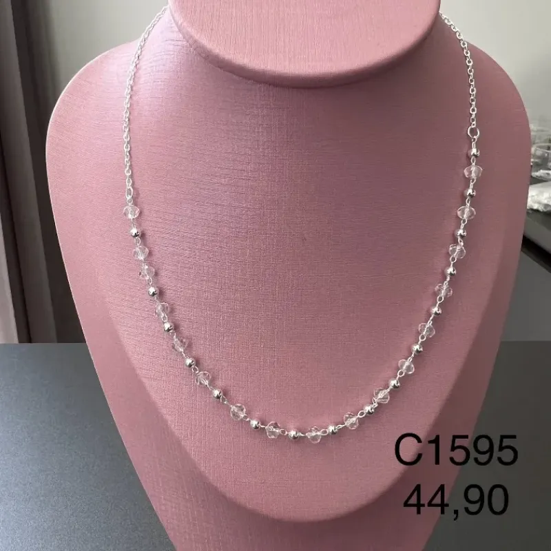 CHOKER BOLINHAS PEDRA