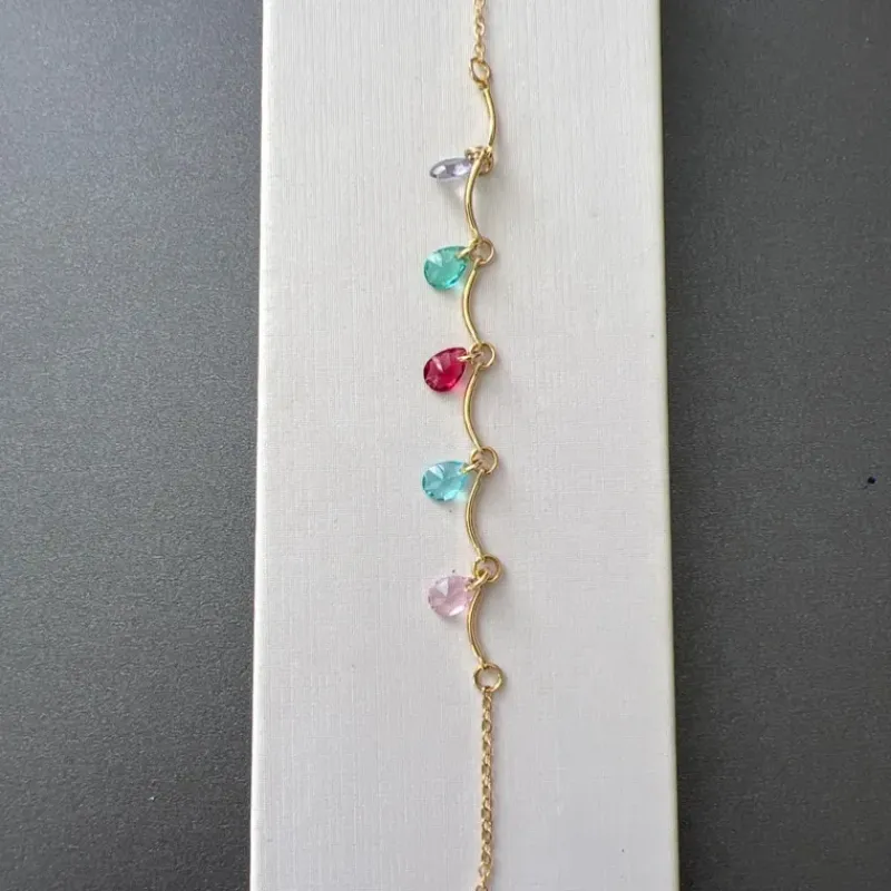 PULSEIRA PEDRAS COLOR