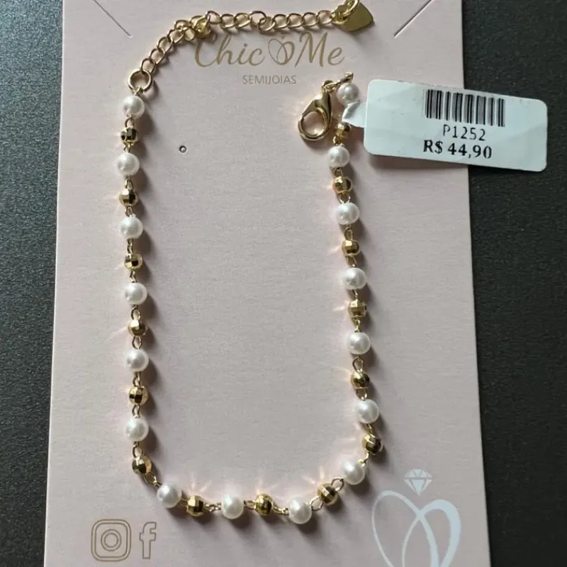 PULSEIRA PEROLA BOLINHAS CRAQ