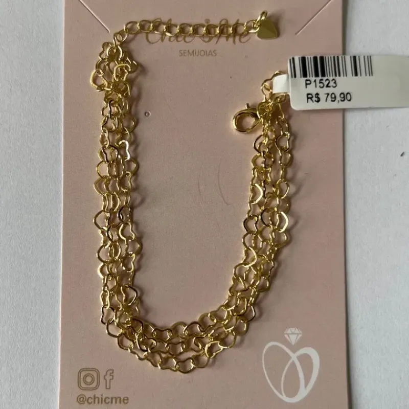 PULSEIRA TRIPLA CORAÇÕES