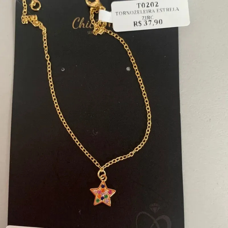 TORNOZELEIRA ESTRELA ZIRC