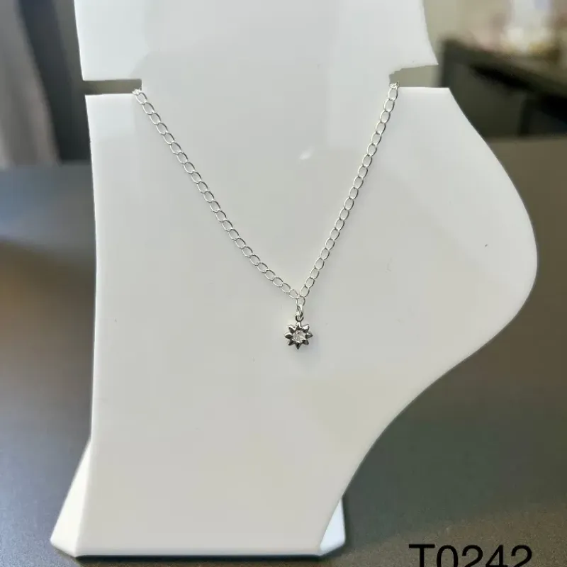 TORNOZELEIRA FLOR PEDRA