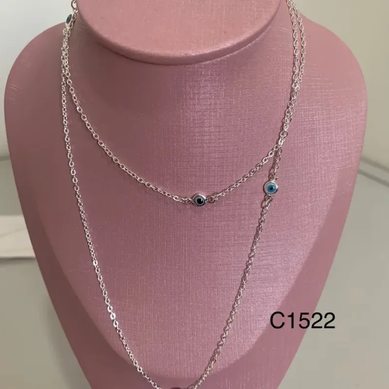 COLAR LONGO OLHO GREGO