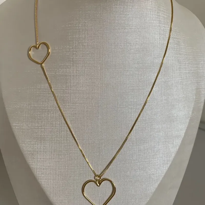 CORRENTE DOIS CORAÇÕES