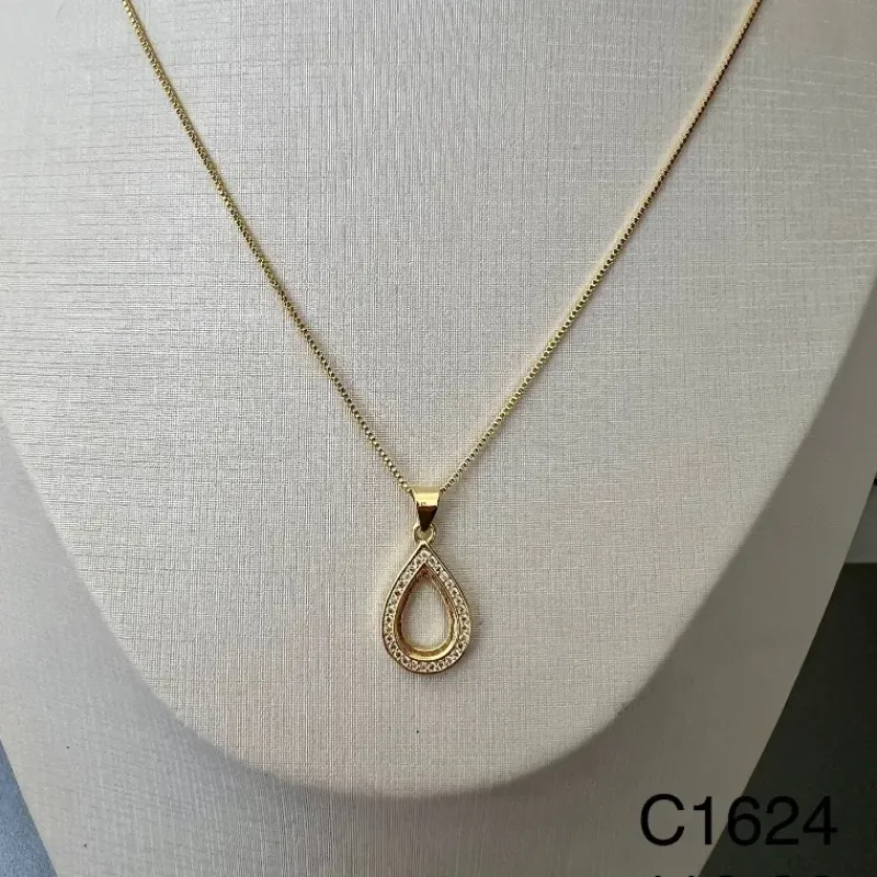 CORRENTE GOTA ZIRCONIAS