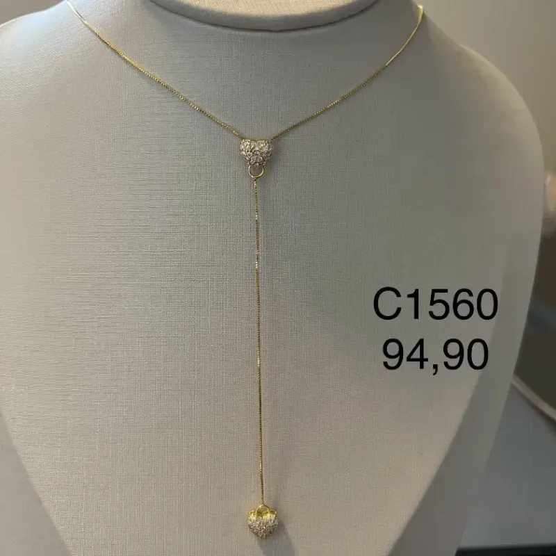 CORRENTE  GRAV CORAÇÕES ZIRC