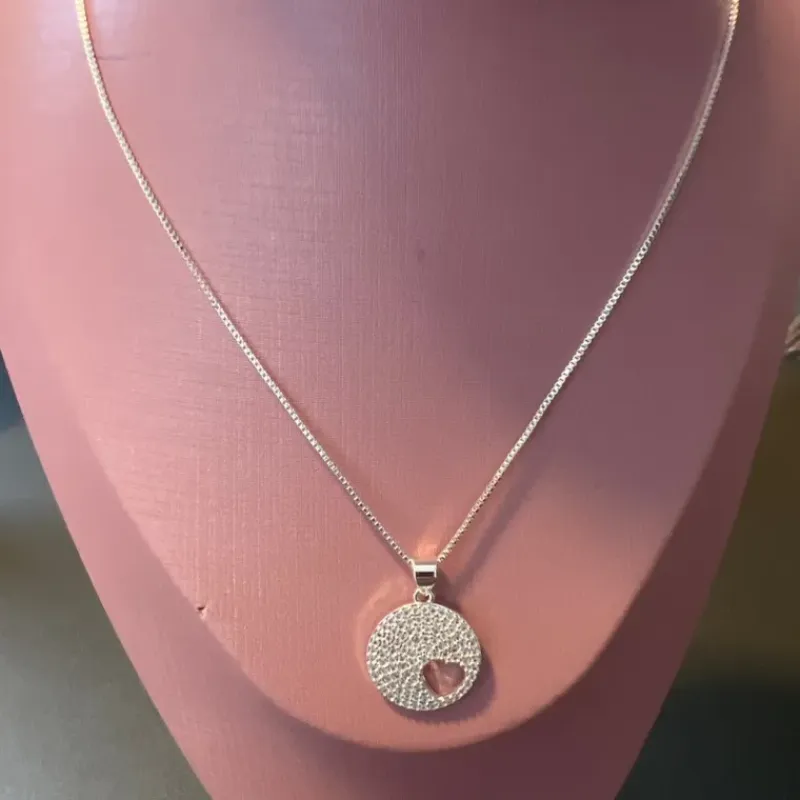 CORRENTE MANDALA CORAÇÃO