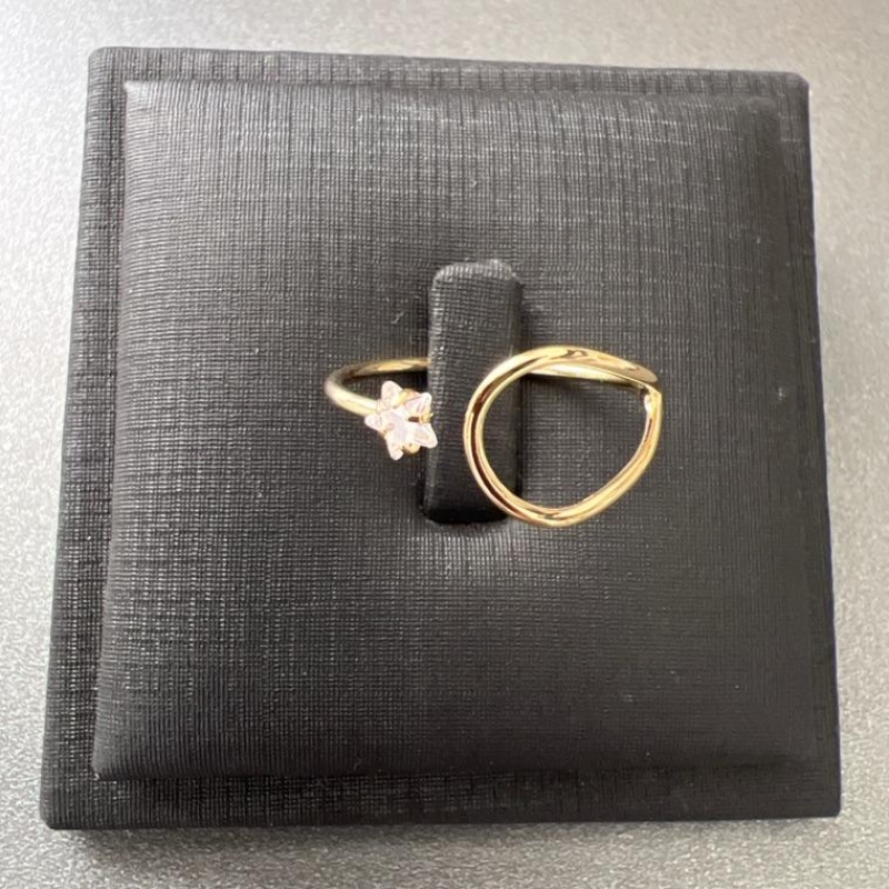 A0983 ANEL ESTRELA ZIRCONIA